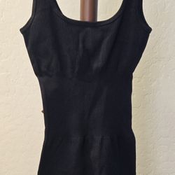 Skyface Black Bodysuit, Small 