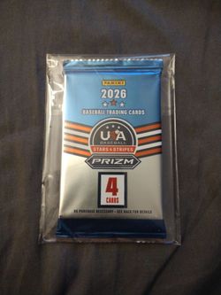 2026 Panini Prizm Stars & Stripes Baseball (Hit Pack)