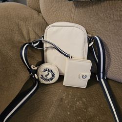 Cross Body Bag And Card Wallet 
