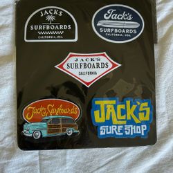 Jacks Surfboards 10- Patch Stickers