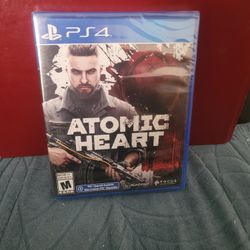 PS4 ATOMIC HEART BRAND NEW FACTORY SEALED 