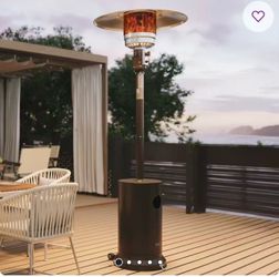 Outdoor Propane Patio Heater – Bronze Finish