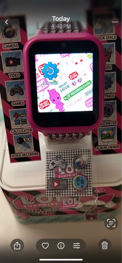 Kids girls lol smart watch