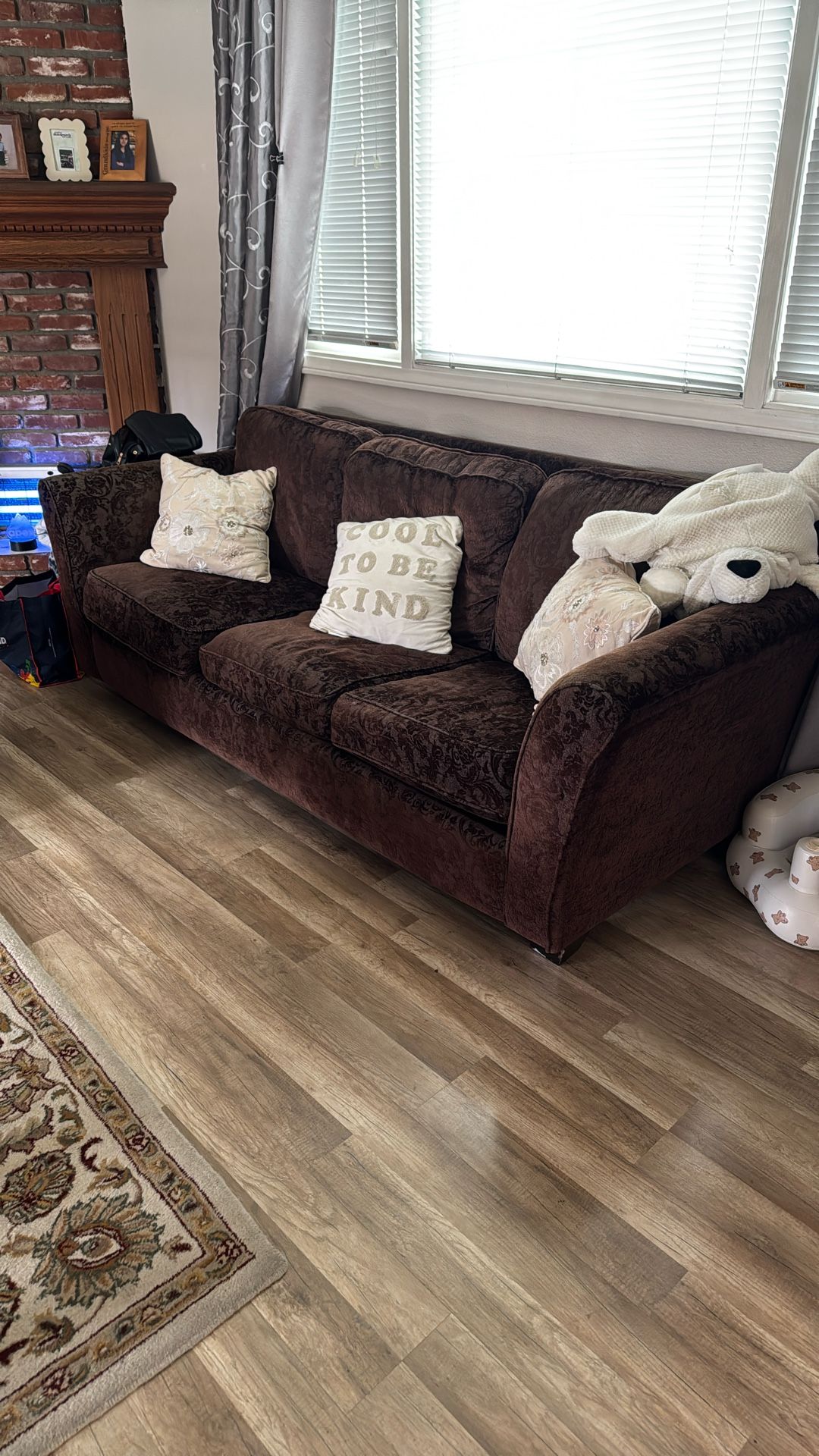 Couch With Pullout Bed 250 OBO