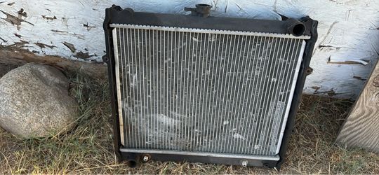 1980s Toyota pickup radiator