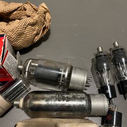 Old radio tubes