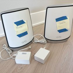 NETGEAR Orbi Router RBR850 - 2 Tower Wi-Fi