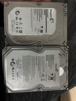 2 1000 Gbytes Barracuda Internal Memory