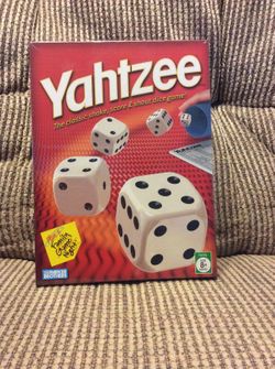 YAHTZEE. NEW IN BOX