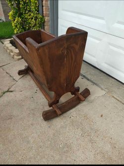 Baby Bassinet Wooden