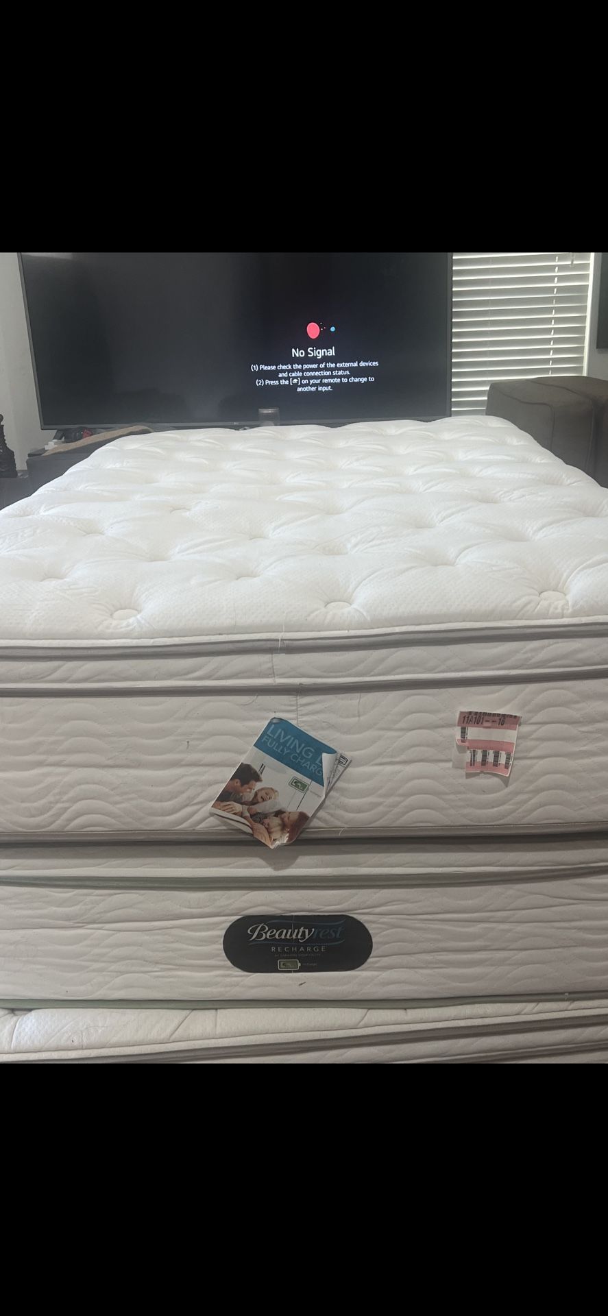 USED FULL SIZE BEAUTYREST PILLOWTOP MATTRESS ONLY for Sale in San