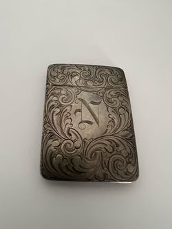 Antique Durgin Sterling Silver Match safe Pattern 670