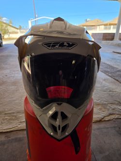 Dirt bike helmet