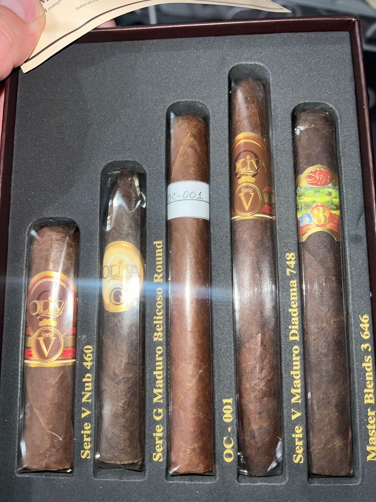 Oliva Tobacco Set Of 5
