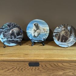 Bear Collector Plates