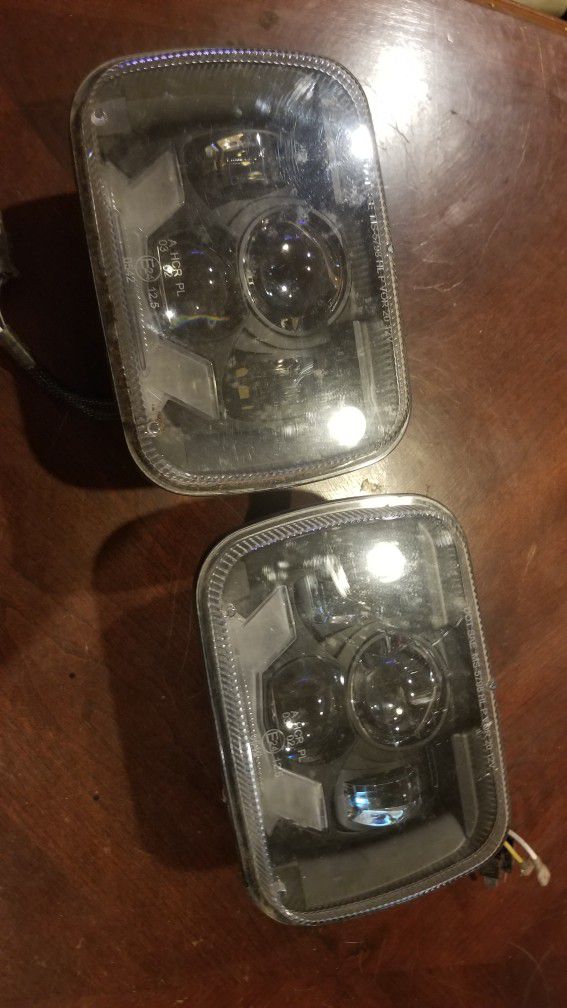 Dodge D150 Led Headlights(fit Other Models As Well)