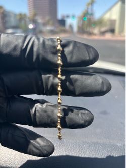 14k gold plated ball bracelet $ 20 new