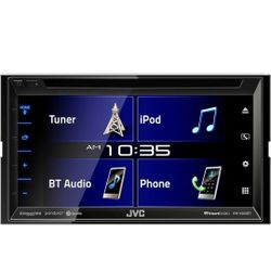 Jvc Kw-v350bt Car Radio Cd Dvd Bluetooth Usb Pandora  Apps