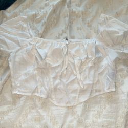White top size L