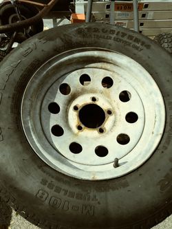 205 75 14 trailwr wheel n tire