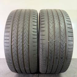 245 40 20  Continental EcoContact 6Q  2 Used Tires 60% Life 