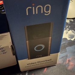 Ring Doorbell 2nd Gen