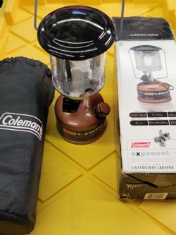 Coleman Exponent Dual Fuel Lantern Lightweight 