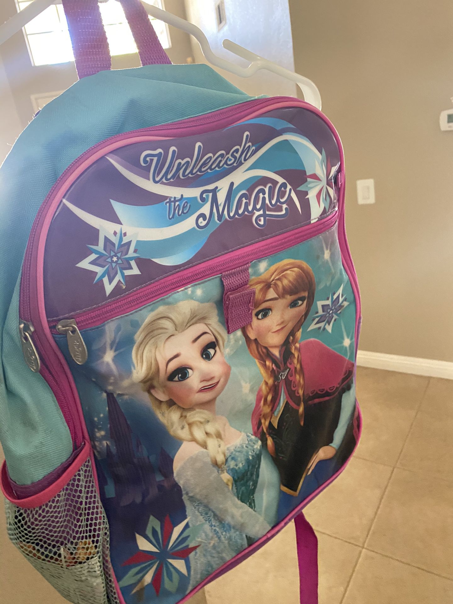 Elsa and Ana backpack