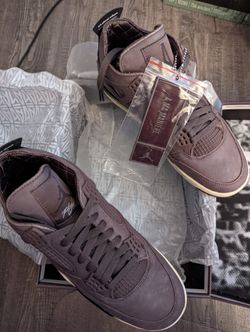 A Ma Maniere Jordan 4s DS Sz9 Violet Ore Sz 5.5