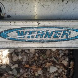 Werner  14 FT Heavy Duty Aluminum Single And Extension Ladder