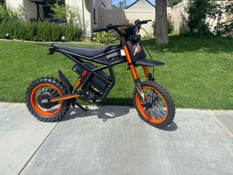 Riding'times GT-54 E Bike for Teens Adults, 48V 27AH 37MPH Electric Dirt Bike with 14"/12" Motor