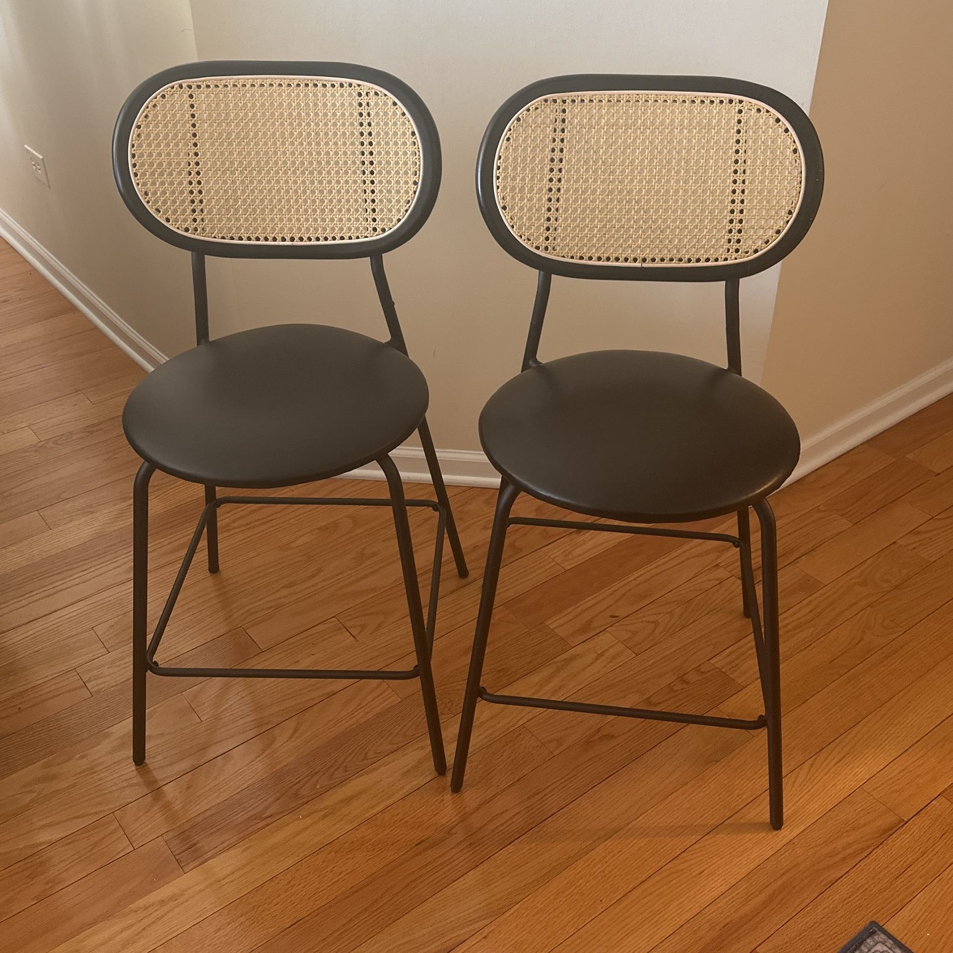two barstools