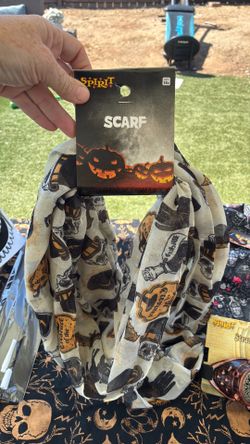 Halloween scarf