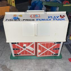 Vintage Fisher Price Family Play Farm
