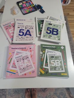Singapore Math Dimensions 5A/5B curriculum set