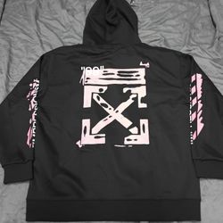 Off White Long Sleeve T Shirt Pullover Mens Size Large 