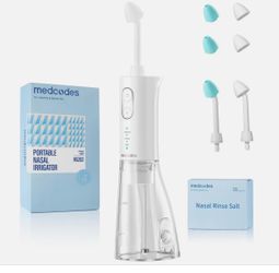 Portable Electronic Nasal Irrigator , Rinser , Medcodes N5202 ..