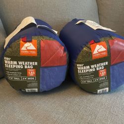 Kids warm weather sleeping bag