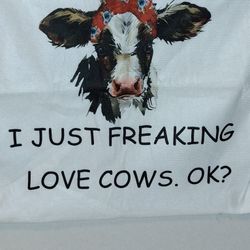 Cow Pillow Cover