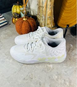 Puma MB.01 Low Not From Here Basketball Shoes Men's Sz 11 White 376941-04