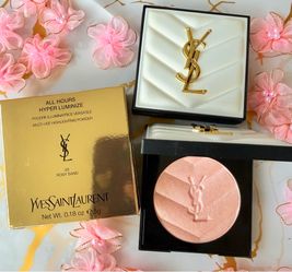 Yves Saint Laurent Highlighter All Hours Hyper-Luminize 03 Rosy Sand NIB🌸