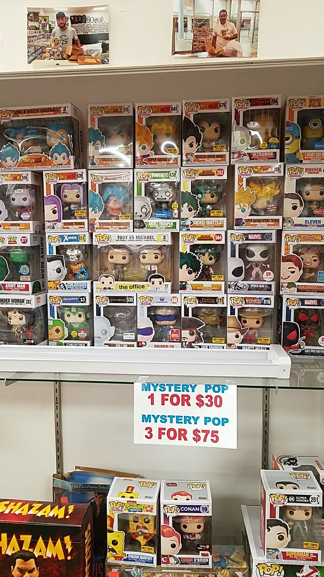 Big mystery box funko pop with broly, dragon ball , my hero academia, 10 inch pop, disney, marvel ,dc