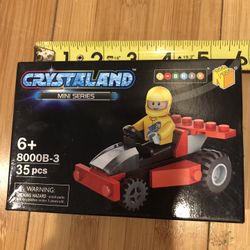  Crystal Land, Mini Series, Toy Car Set