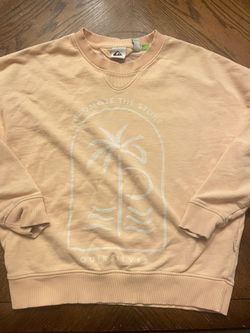 Quiksilver Crewneck Size small orange