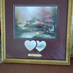 Thomas Kinkade With Certificate