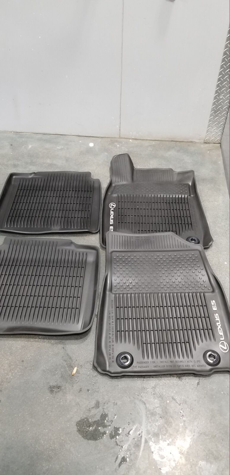 Lexus EX all weather floor mats
