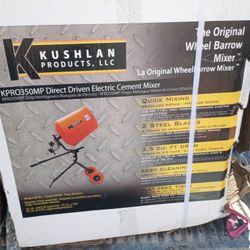 Kushlan Concrete Mixer