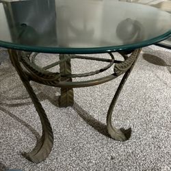 Elegant Glass Top Coffee Table - Must Sell Fast!