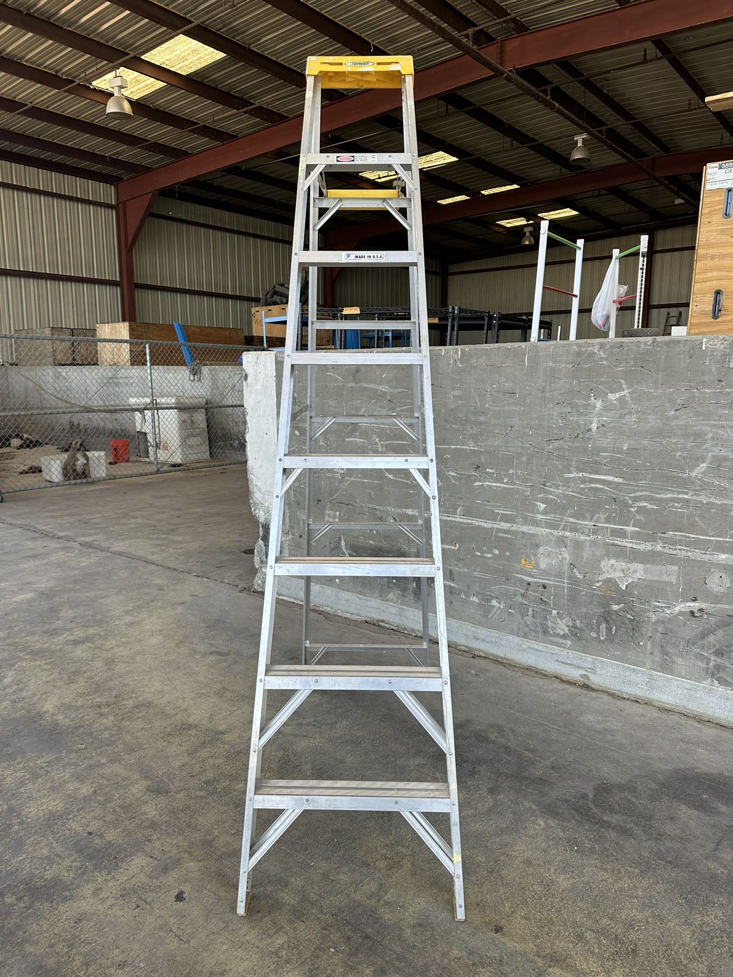 Werner 8 Ft Aluminum Ladder, Type 2