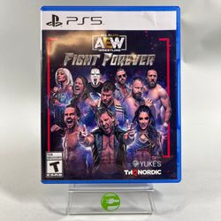 AEW: Fight Forever (Sony PlayStation 5 PS5, 2023)
